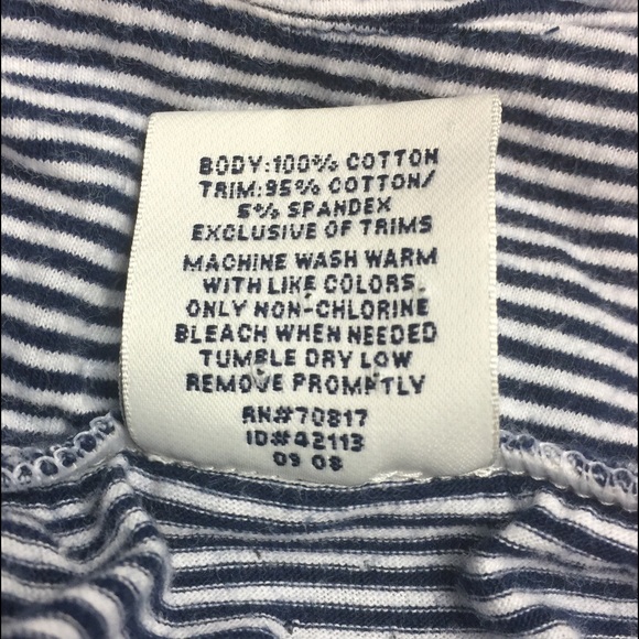 VS Pink Navy and White Dress with Ruffles - Picture 8 of 8